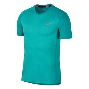 NEW Men's Size Small NIKE Dry-fit Running Polo Deportivo Tee/Top Blue 833591-311